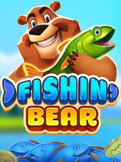 Fishinโ Bear by 3Oaks