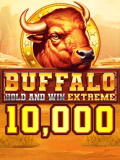 Buffalo Hold and Win Extreme 10,000 by Booming