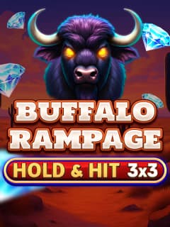 Buffalo Rampage Hold & Hit 3x3 by Spinomenal