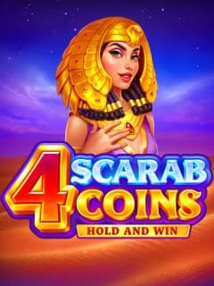 4 Scarab Coins: Hold and Win by Playson